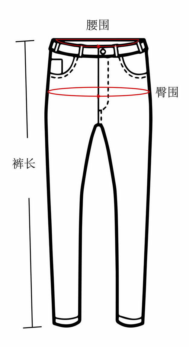 裤头尺寸_裤头尺寸适合多少斤_裤头尺寸表示什么意思