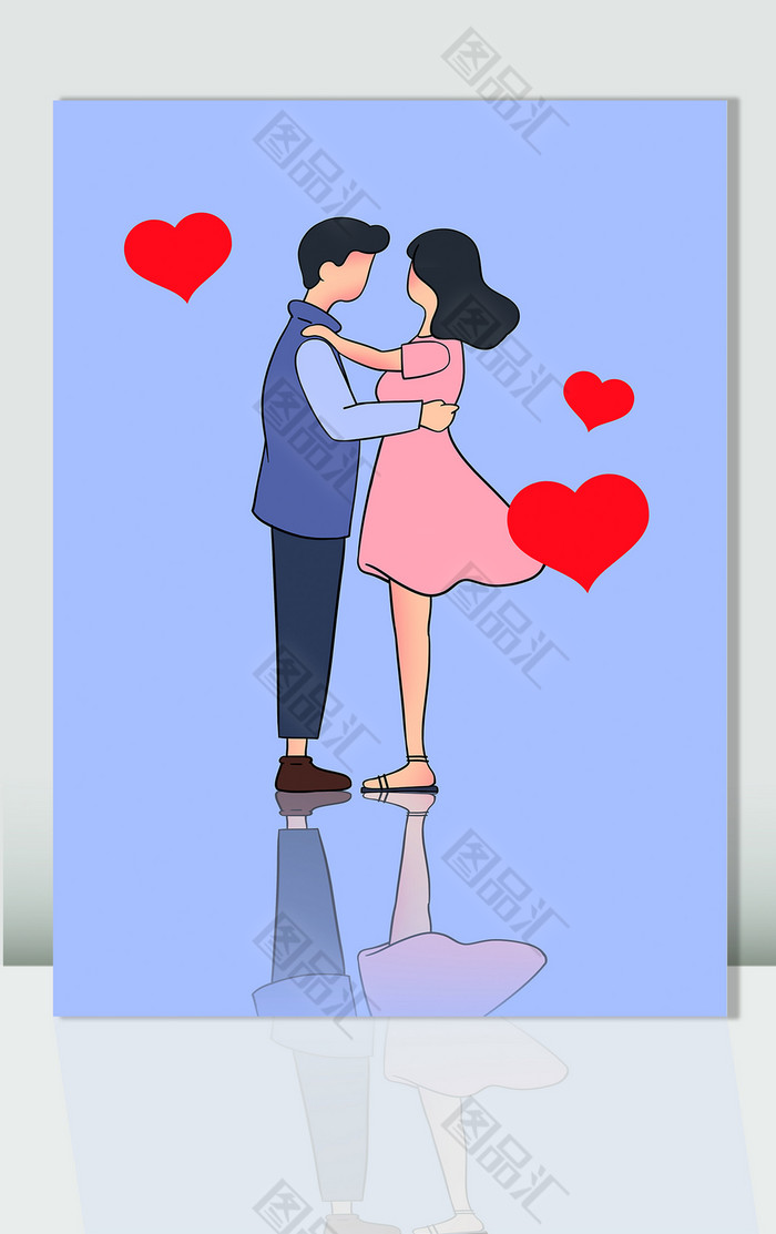 情人简笔画_简笔画情人节_情人节简画